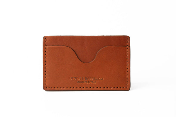 No.54 | 'Chestnut' Minimalist Leather Wallet