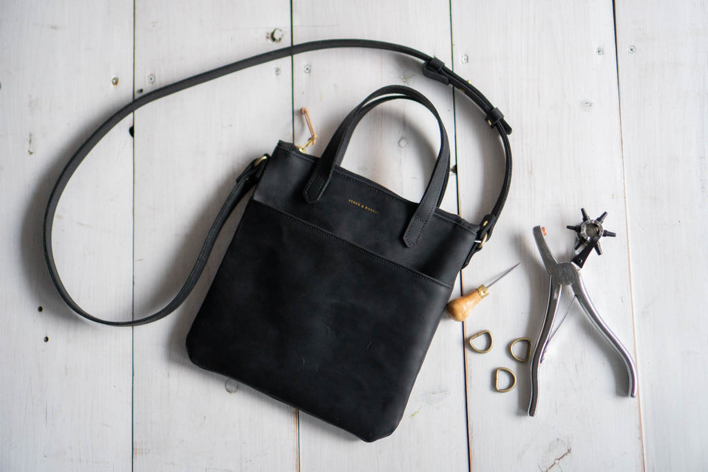 Making a Women's Leather Tote Bag
