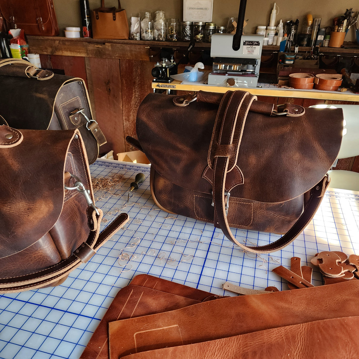Saddle sales bag satchel