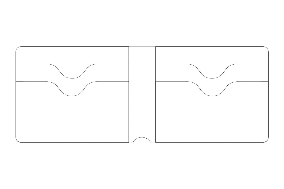 Leather Bifold Wallet Pattern | Men's Bill Fold Wallet Template– Stock and Barrel for Printable Wallet Pattern Pdf Free