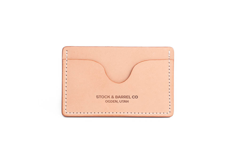 Stock and Barrel Minimalist Leather Card Holder