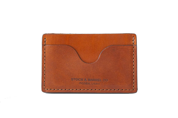 No.54 | 'Buck Brown' Minimalist Leather Wallet