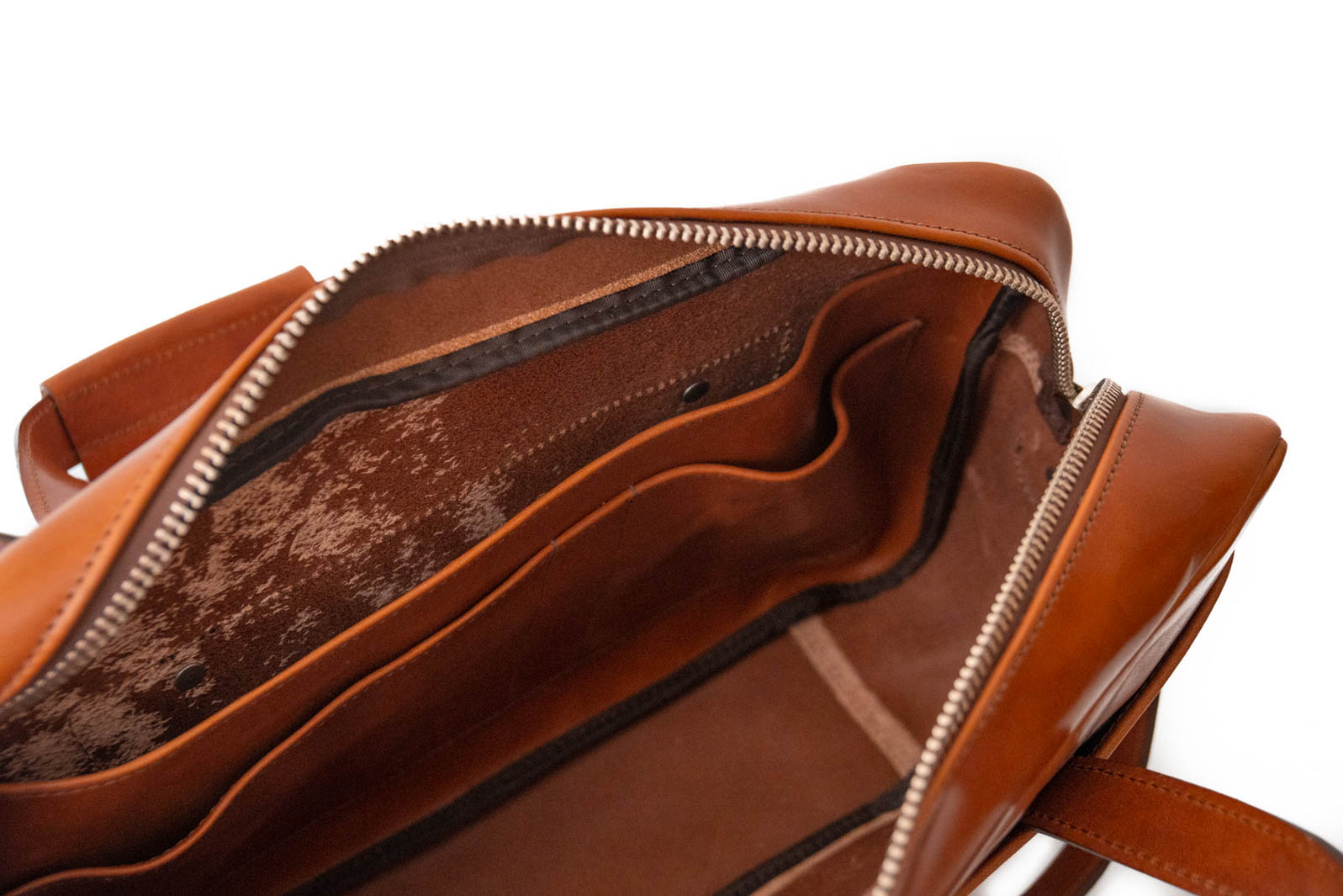 Men's Brown Western Leather Briefcase | Stock and Barrel