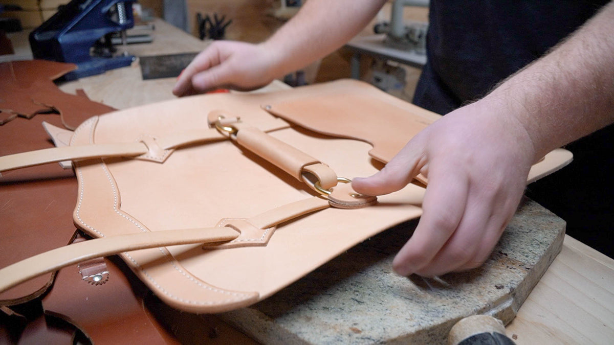 Artisan Leather Bags & Wallets Stock and Barrel